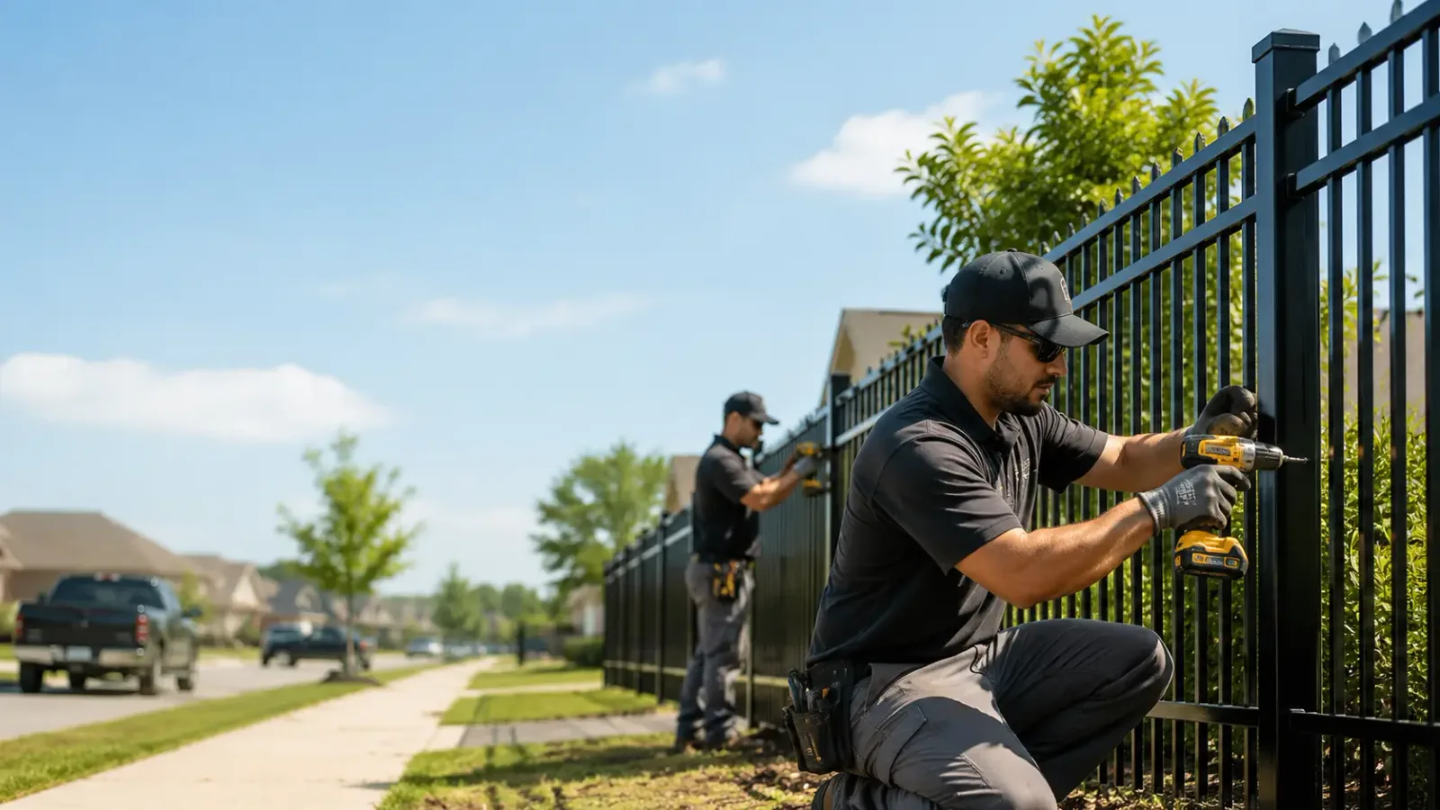 Metal Fence Installation in Goldonna, LA